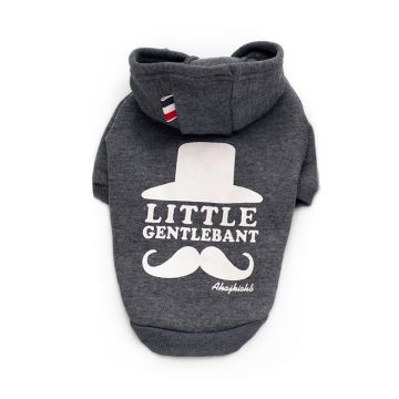 Pet Φούτερ Σκύλου Γκρι Little Gentlebant XL 35cm