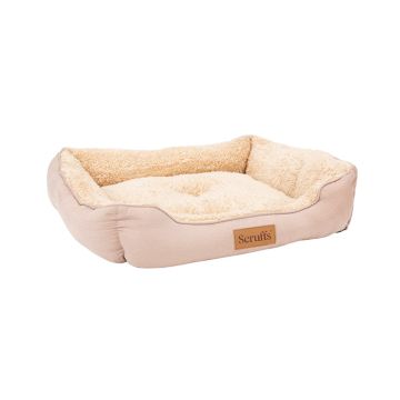 Scruffs Κρεβάτι Cozy Box Μπεζ XL 90x70cm