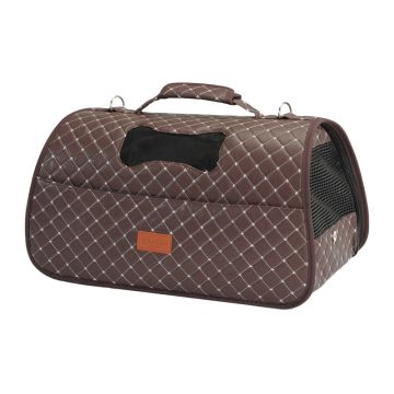 Camon Τσάντα Μεταφοράς Καφέ 42x25x25cm