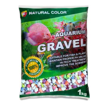 Pet Φυσικα Διακοσμητικά Χαλίκια 5-8mm 1Kg