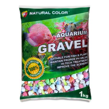 Pet Φυσικα Διακοσμητικά Χαλίκια 8-12mm 1Kg