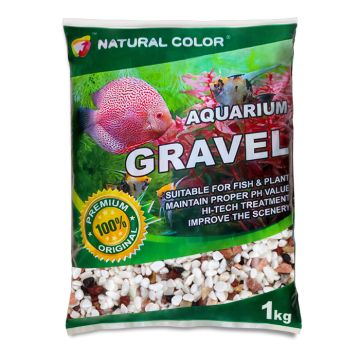 Pet Φυσικα Διακοσμητικά Χαλίκια 4-6mm 1Kg