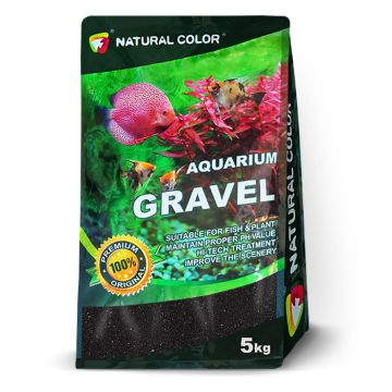 Pet Χαλίκι Μαύρο Φυσικό 1-2mm 5Kg