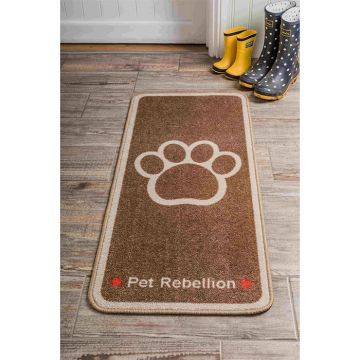 Pet Rebellion Χαλάκι Stop Muddy Paws Biscuit 45x100cm