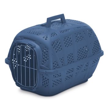 Imac Carry Sport Κλουβί Μεταφοράς Μπλε 48.5x34x32cm