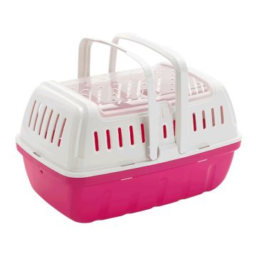 Moderna Κλουβί Μεταφοράς Hipster Large Hot Pink 40x26x23cm