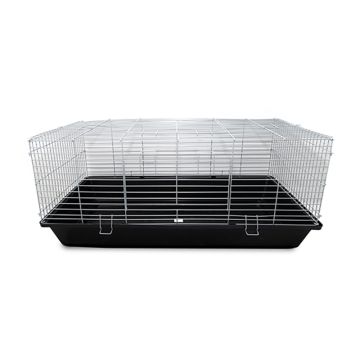 Dalian Κλουβί Κουνελιών Μαύρο 101x52x45cm