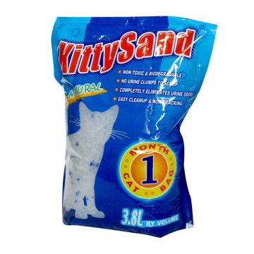Kitty Sand Άμμος Σιλικόνης Κρυσταλλική 3.8L