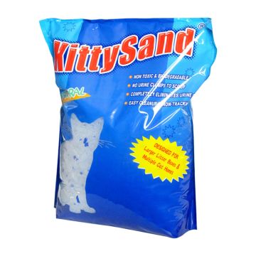 Kitty Sand Άμμος Σιλικόνης Κρυσταλλική 16L