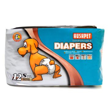 Hushpet Πάνες Βρακάκια S 33-48 cm (12Τεμ)