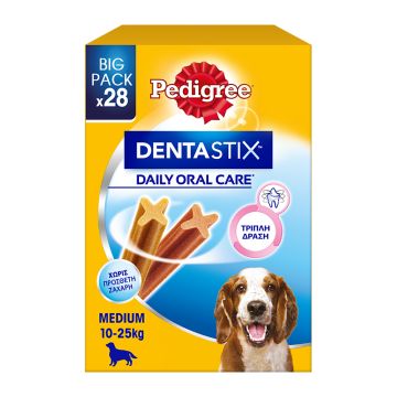 Pedigree Dentastix Medium 4x180G (28Τεμ)