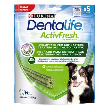 Purina Dentalife Activfresh Medium (5Τεμ) 115G