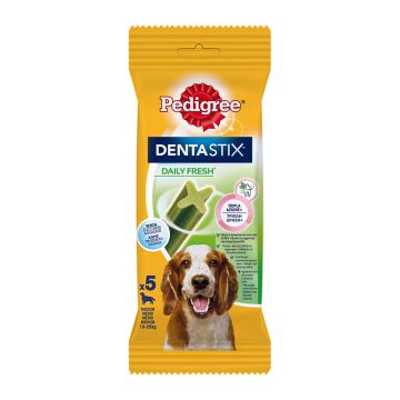 Pedigree Dentastix Fresh Medium 2x128gr (1+1 ΔΩΡΟ)