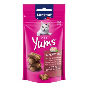 Vitakraft Cat Yums Γεμιστές Λιχουδιές Συκώτι 40G
