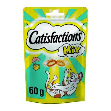 Catisfactions Mix Με Σολομό & Τυρί 60G