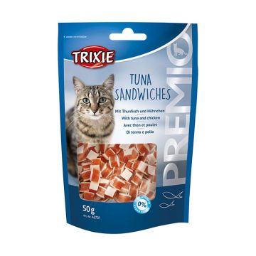 Trixie Λιχουδιά Γάτας Premio Τuna Sandwiches 50G