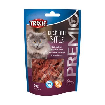 Trixie Λιχουδιά Γάτας Duck Fillet Bites 50G