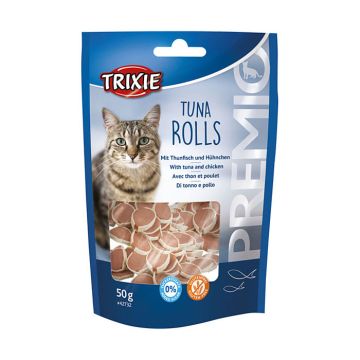 Trixie Λιχουδιά Γάτας Premio Tuna Rolls 50G