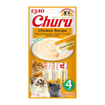 Inaba Churu Λιχουδιές Γάτας με Κοτόπουλο 56gr