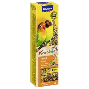 Vitakraft Kracker Με Μέλι Για Μεσαίους Παπαγάλους 2Tεμ