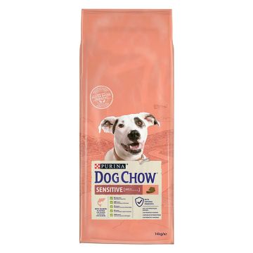 Purina Dog Chow Sensitive Σολομός 14Kg