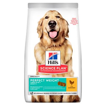 Hill's Science Plan Adult Perfect Weight Large Breed Με Κοτόπουλο 12Kg