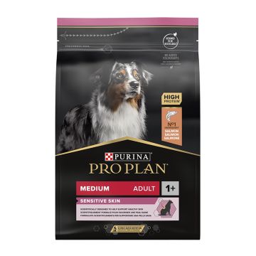 Purina Pro Plan Medium Adult Sensitive Skin Σολομός 3Kg