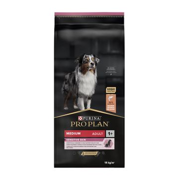 Purina Pro Plan Medium Adult Sensitive Skin Σολομός 14Kg