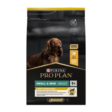 Purina Pro Plan Small & Mini Adult Light-Sterilised Με Κοτόπουλο 3Kg