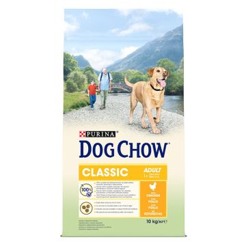 Purina Tonus Dog Chow Classic Adult Κοτόπουλο 10Kg