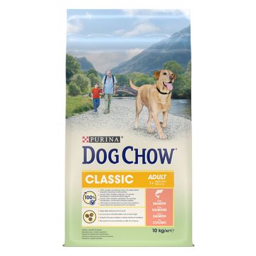 Purina Dog Chow Classic Adult Σολομός 10Kg