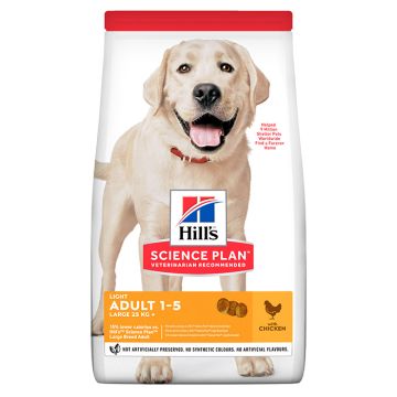 Hill's Science Plan Adult Light Large Breed Mε Κοτόπουλο 14Kg
