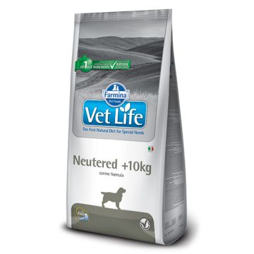 VETLIFE NEUTERED ΣΚΥΛΟΥ +10KG ΜΕ ΚΟΤΟΠΟΥΛΟ 12KG