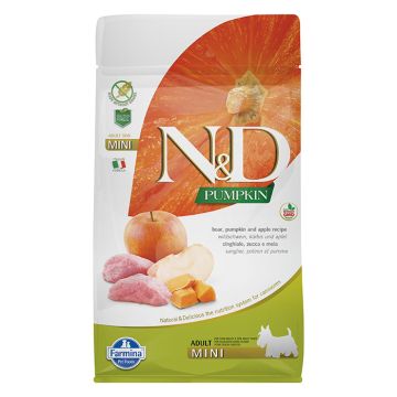 N&D Pumpkin Adult Mini Με Αγριόχοιρο, Κολοκύθα & Μήλο 800G