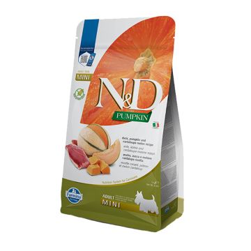 N&D Pumpkin Adult Mini Με Πάπια, Κολοκύθα & Πεπόνι 2Kg