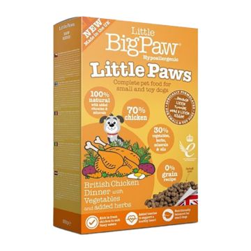 Little Big Paw Little Paws Small Breed Με Κοτόπουλο 800g