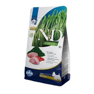 N&D Spirulina Adult Mini με Αρνί 2kg