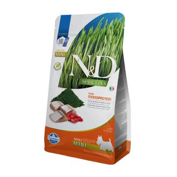 N&D Spirulina Adult Mini με Ρέγγα 2kg