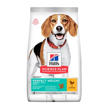 Hill's Science Plan Adult Perfect Weight Medium Με Κοτόπουλο 10Kg + 2Kg ΔΩΡΟ