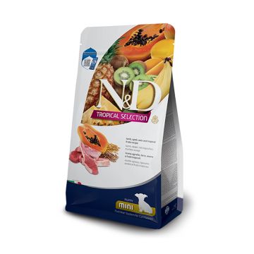 N&D Tropical Puppy Mini με Αρνί 1.5kg