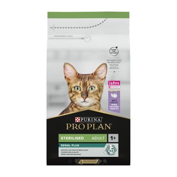 Purina Pro Plan Renal Plus Sterilised Γαλοπούλα 10Kg