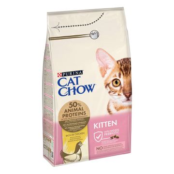 Purina Cat Chow Kitten Κοτόπουλο 1.5Kg