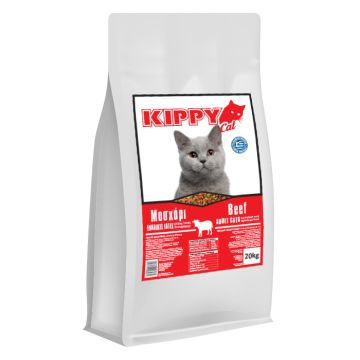 Kippy Cat Με Μοσχάρι 20Kg