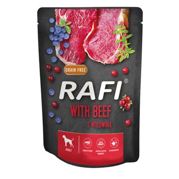 Rafi Φακελάκι Πατέ Με Βοδινό, Μύρτιλο & Κράνμπερι 300G