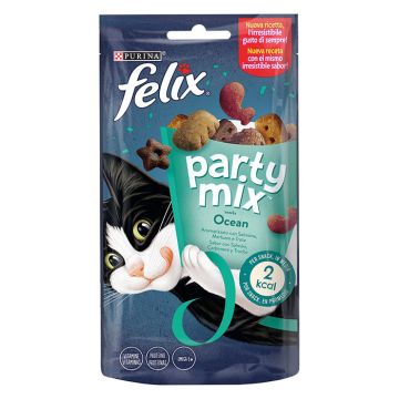 Felix Party Mix - Ocean Mix Με Σολομό, Μπακαλιάρο & Πέστροφα 60G