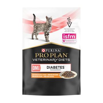 Purina Pro Plan Veterinary Diets Cat DM Diabetes Management 85G