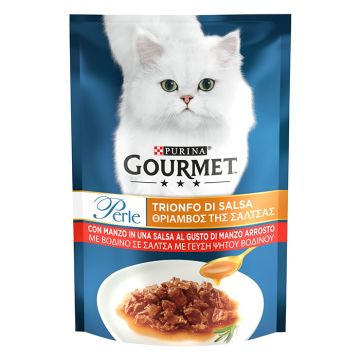 Gourmet Perle Θρίαμβος Της Σάλτσας Με Βοδινό 85G