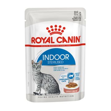 Royal Canin Γάτας Indoor Gravy 85G