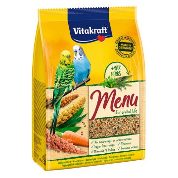 Vitakraft Menu Premium Με Μέλι Για Παπαγαλάκια 1Kg