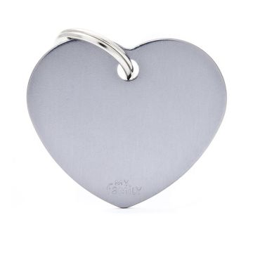 Ταυτότητα Basic Καρδιά Μεγάλη Γκρι
